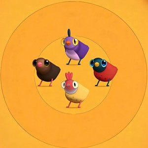 抖抖 - 疯狂的鸽子 (拼好歌)